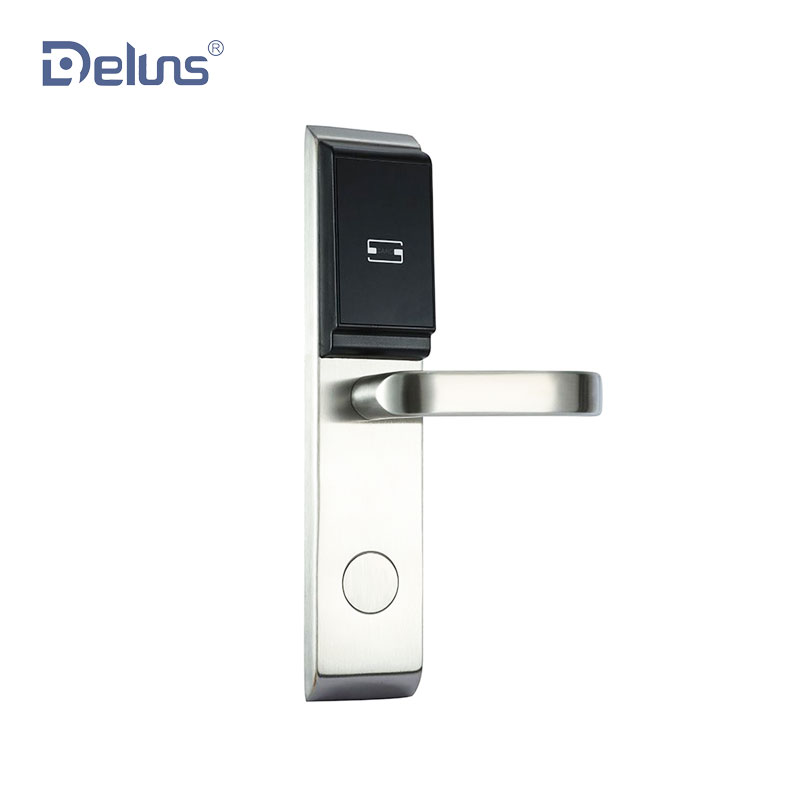 Hotel Mifare card locks hotel lock,Deluns Corporation,hotel door